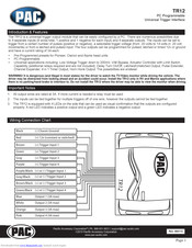 PAC TR12 Instructions Manual