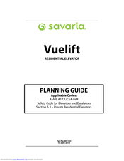Savaria Vuelift Planning Manual