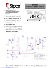 Sipex SP7650 Manual