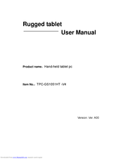 Shenzhen Geshem Technology Co.,Ltd TPC-GS1051HT-V4 User Manual