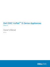 Dell EMC VxRail G Series Owner's Manual