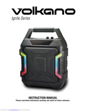 Volkano Ignite Series Instruction Manual
