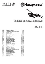 Husqvarna LC 247iX Operator's Manual