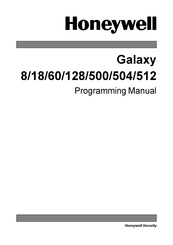 Honeywell Galaxy 8 Programming Manual