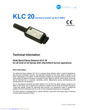 BST KLC 2002 Technical Information