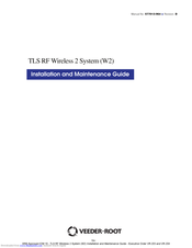 Veeder-Root TLS RF Wireless 2 Installation And Maintenance Manual