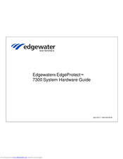 Edgewater Networks EdgeProtect 7300 Hardware Manual
