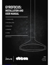 Oblica FOCUS SERIES Installation And User Manual