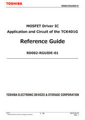 toshiba TCK401G Reference Manual