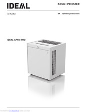 IDEAL AP140 PRO Operating Instructions Manual
