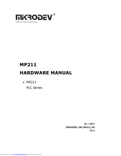 Mikrodev MP201 PLC Series Hardware Manual