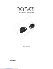 Denver True Wireless TWE-51 User Manual