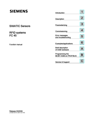 Siemens SIMATIC FC 45 Function Manual