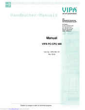 VIPA PC-CPU 486 Manual