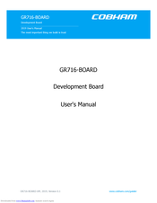 COBHAM GR716-BOARD User Manual