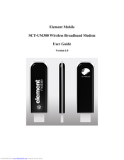 element mobile SCT-UM300 User Manual