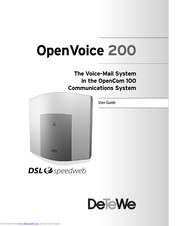 DeTeWe OpenVoice 200 User Manual