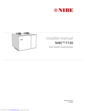 Nibe F130 Installer Manual
