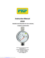 PKP DS20 Instruction Manual