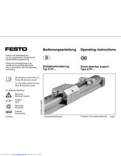 Festo KYP Series Operating Instructions Manual