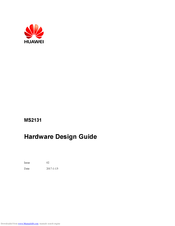Huawei MS2131 Hardware Design Manual