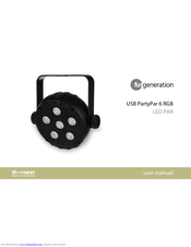 Fun Generation USB PartyPar 6 RGB User Manual