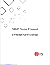 FS S800-24T4F User Manual