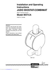 Judo BIOSTAT-COMBIMAT BST-C Installation And Operating Instructions Manual