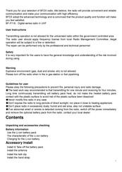 BFDX BF-P118 Manual
