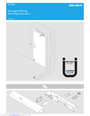 Assa Abloy RZ100 Mounting Instructions