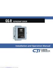 CTI GG-R Installation And Operation Manual