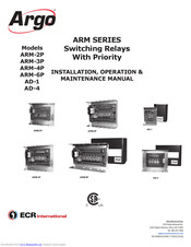 Argo ARM-2P Installation, Operation & Maintenance Manual
