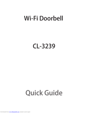 Xingtel Xiamen Electronics CL-3239 Quick Manual
