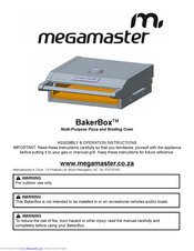 Megamaster BakerBox Assembly & Operation Instructions
