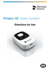 Dentsply Sirona Propex IQ Directions For Use Manual