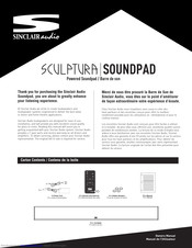 Sinclair Audio Sculptura Owner's Manual