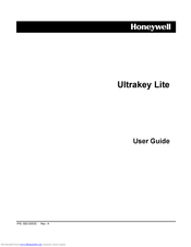 Honeywell Ultrakey Lite User Manual