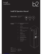 Borg & Overstrom b2 Install & Operation Manual