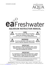 Evolution Aqua eaFreshwater 900 Instruction Manual