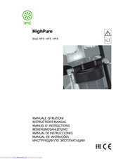 IPC HighPure HP 0 Instruction Manual