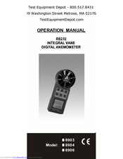 AZ AZ8903 Operation Manual