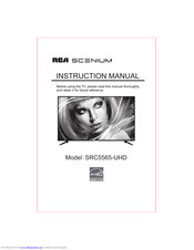 Rca Scenium SRC5565-UHD Instruction Manual