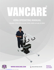 Vancare Vera-Lift V600 w/scale Operating Manual