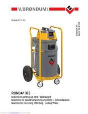 V.Brøndum RONDA 370 User Manual