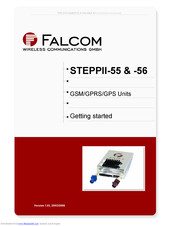 FALCOM STEPPII-56 Getting Started