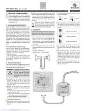 Monacor IWA-05BT/WS Quick Start Manual