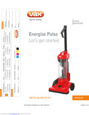 Vax Energise Pulse U85-E2-Be Let's Get Started