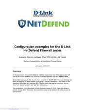 D-Link NetDefend Firewall Series Manual