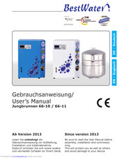 BestWater Jungbrunnen 66-11 User Manual