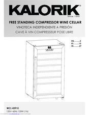 Kalorik WCL 43915 Manual
